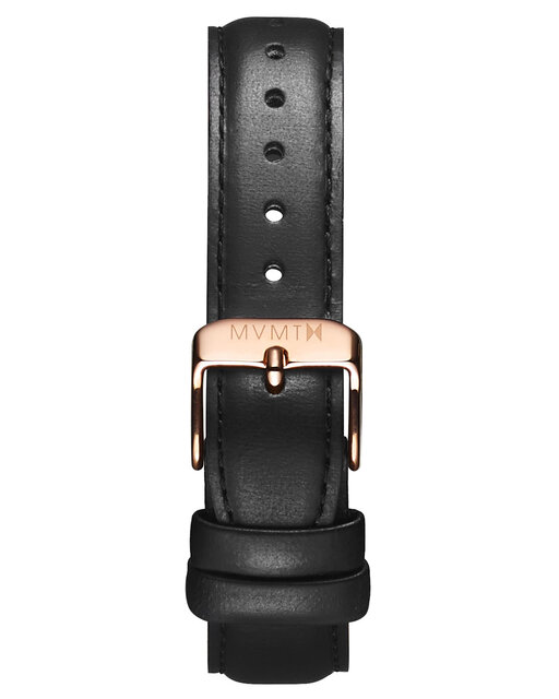Avenue - 14mm Black Leather