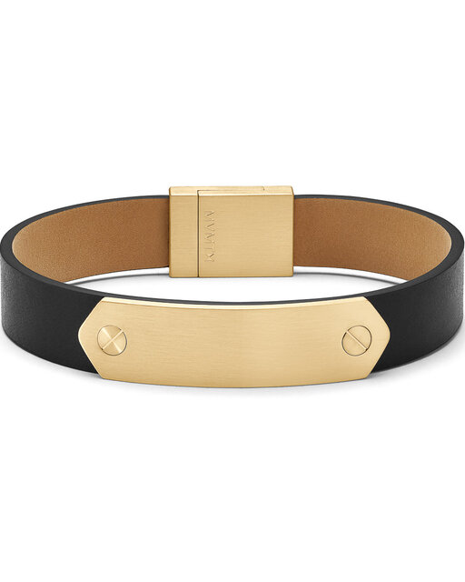 Leather ID Bracelet