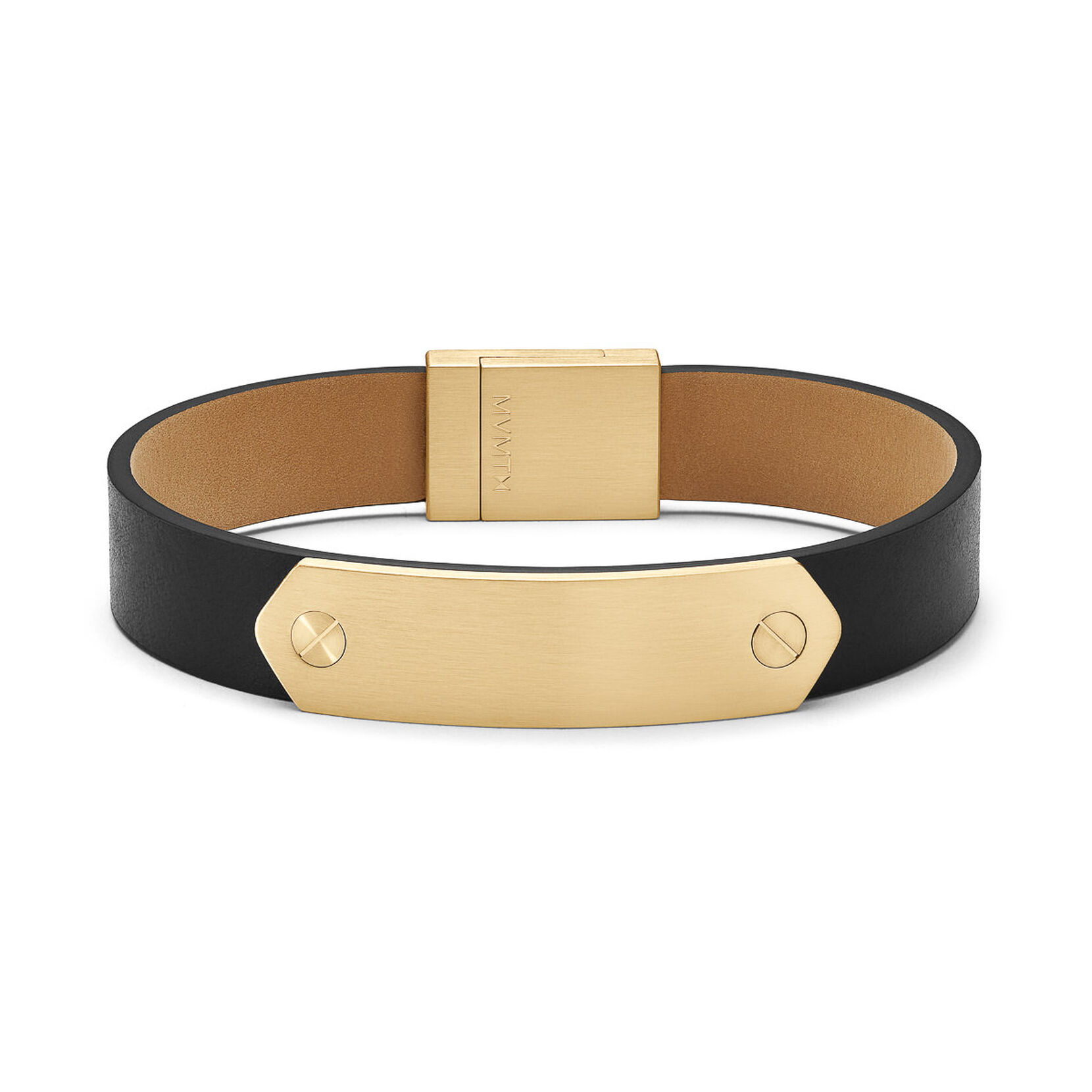 Leather ID Bracelet