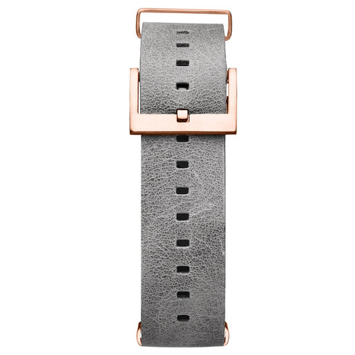 Voyager - 21mm Light Grey Leather