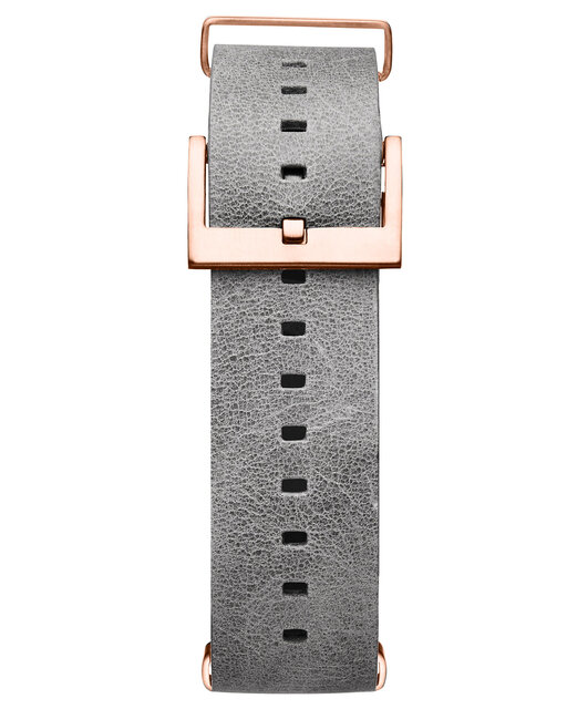 Voyager - 21mm Light Grey Leather
