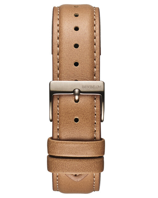 Duet - 20mm Brown Leather