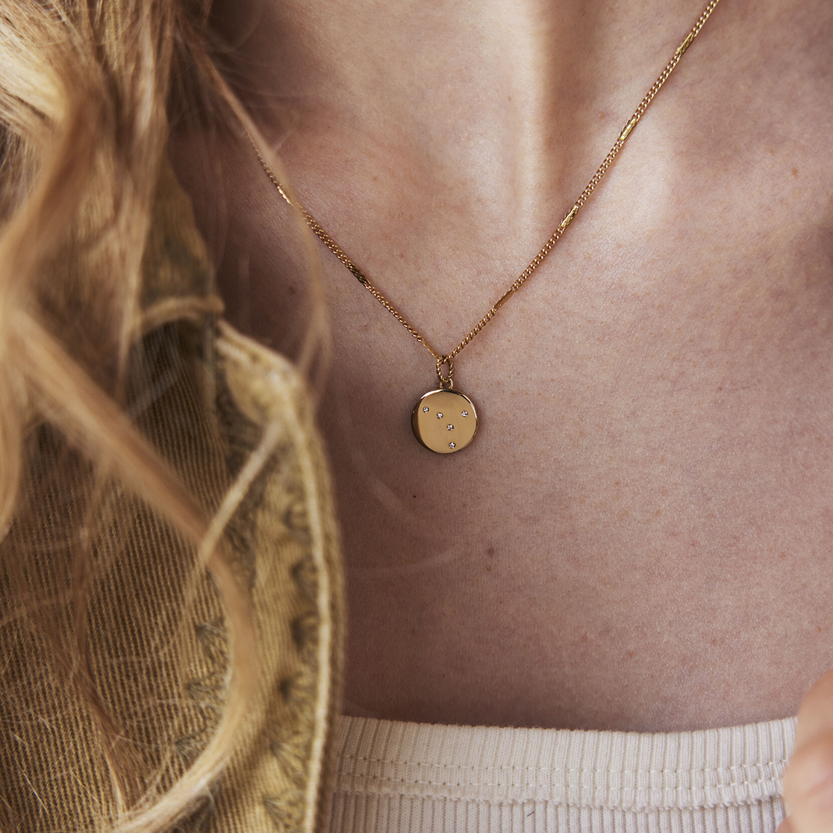 Stamped Chain Necklace