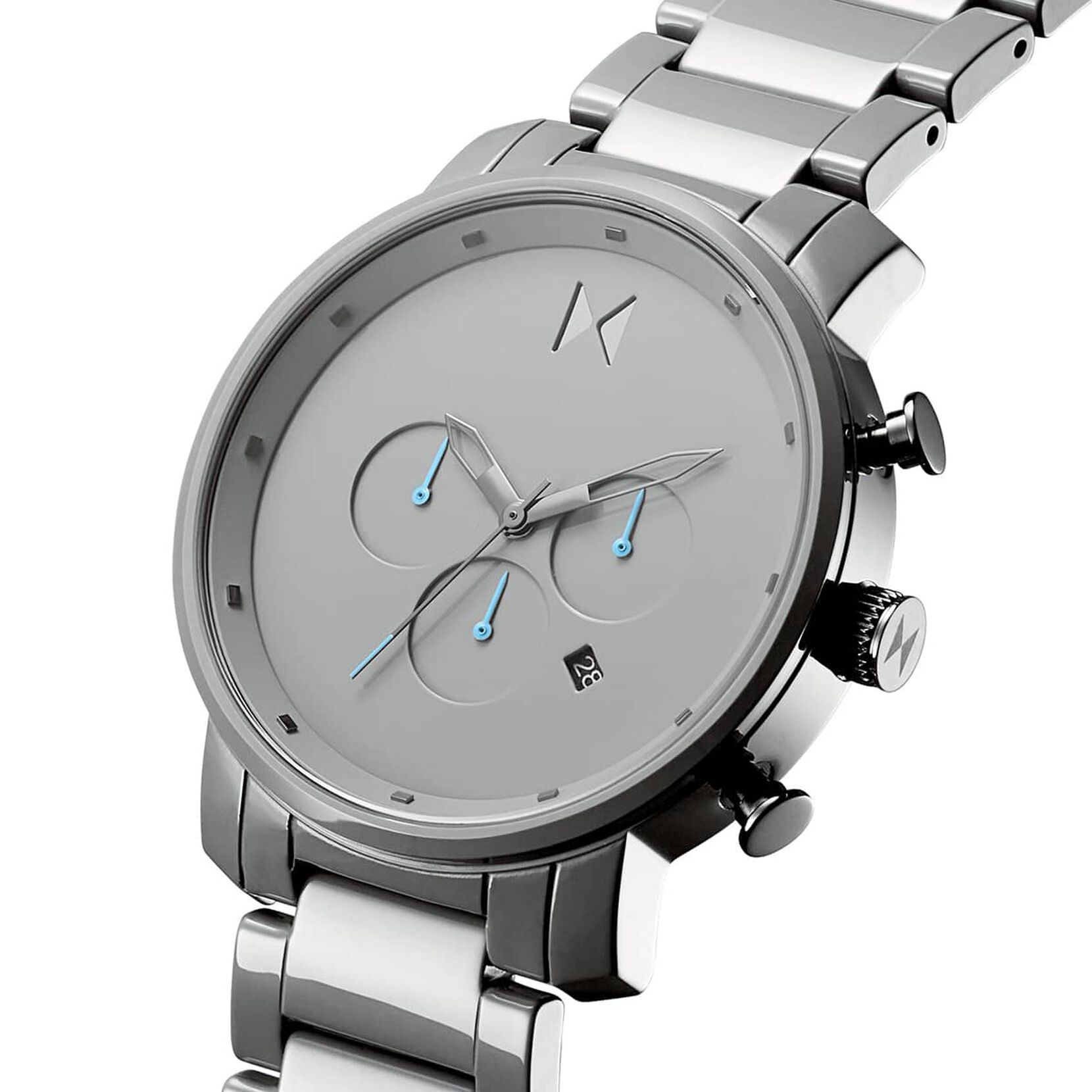 Chrono Ceramic Men's Watch in Fog Grey | MVMT