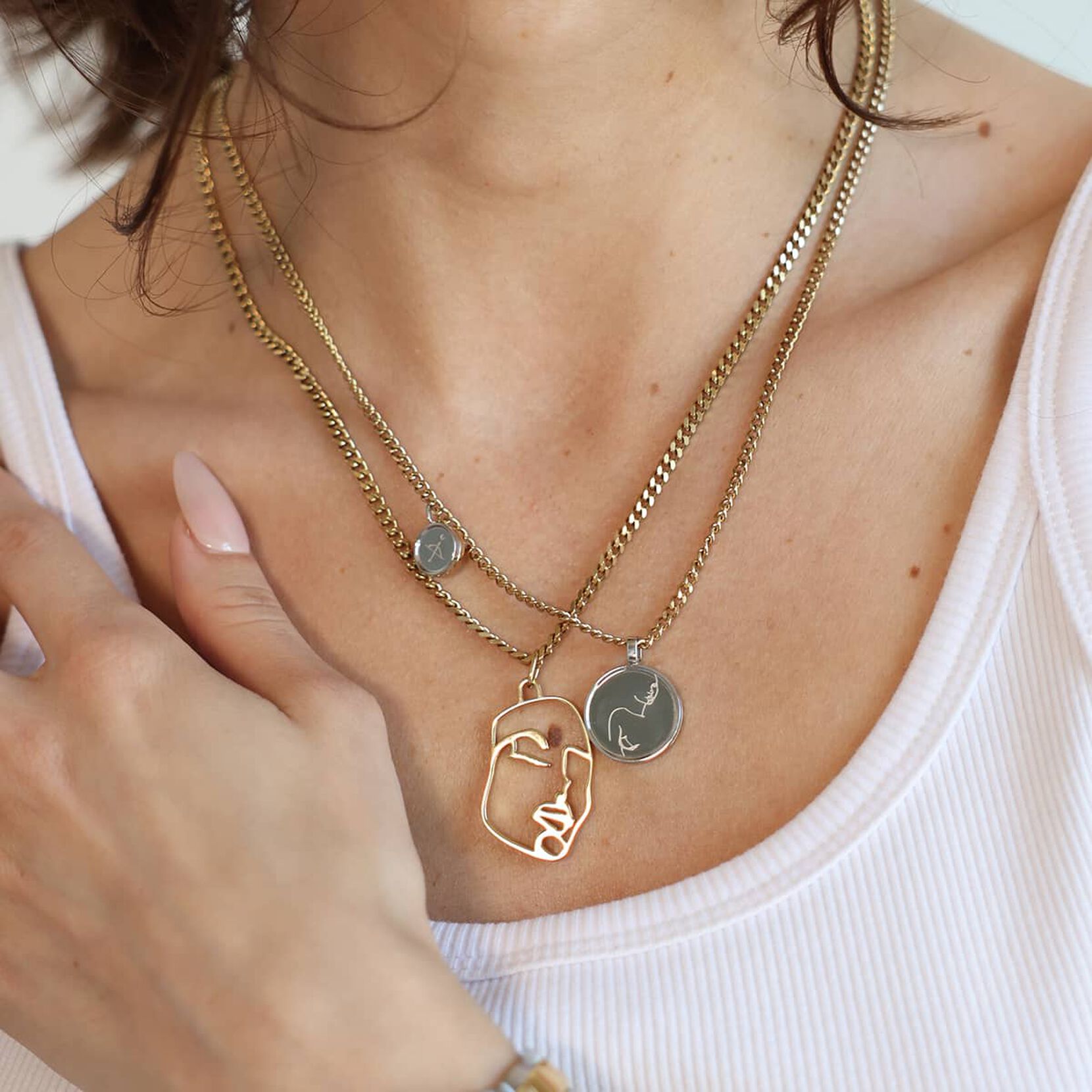 Sun & Moon Necklace