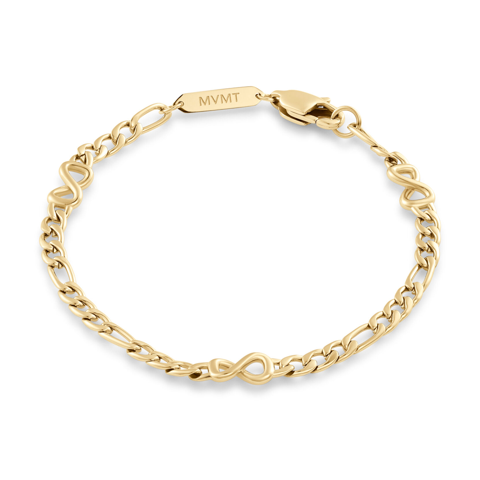 Figaro Chain Bracelet - 3.8MM