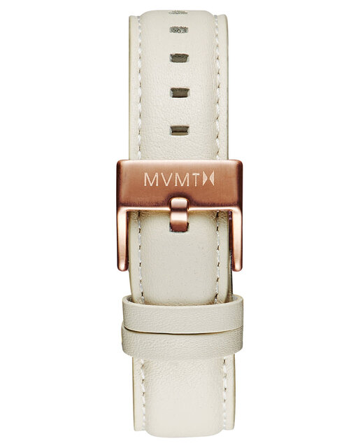 Boulevard - 18mm Cream Leather