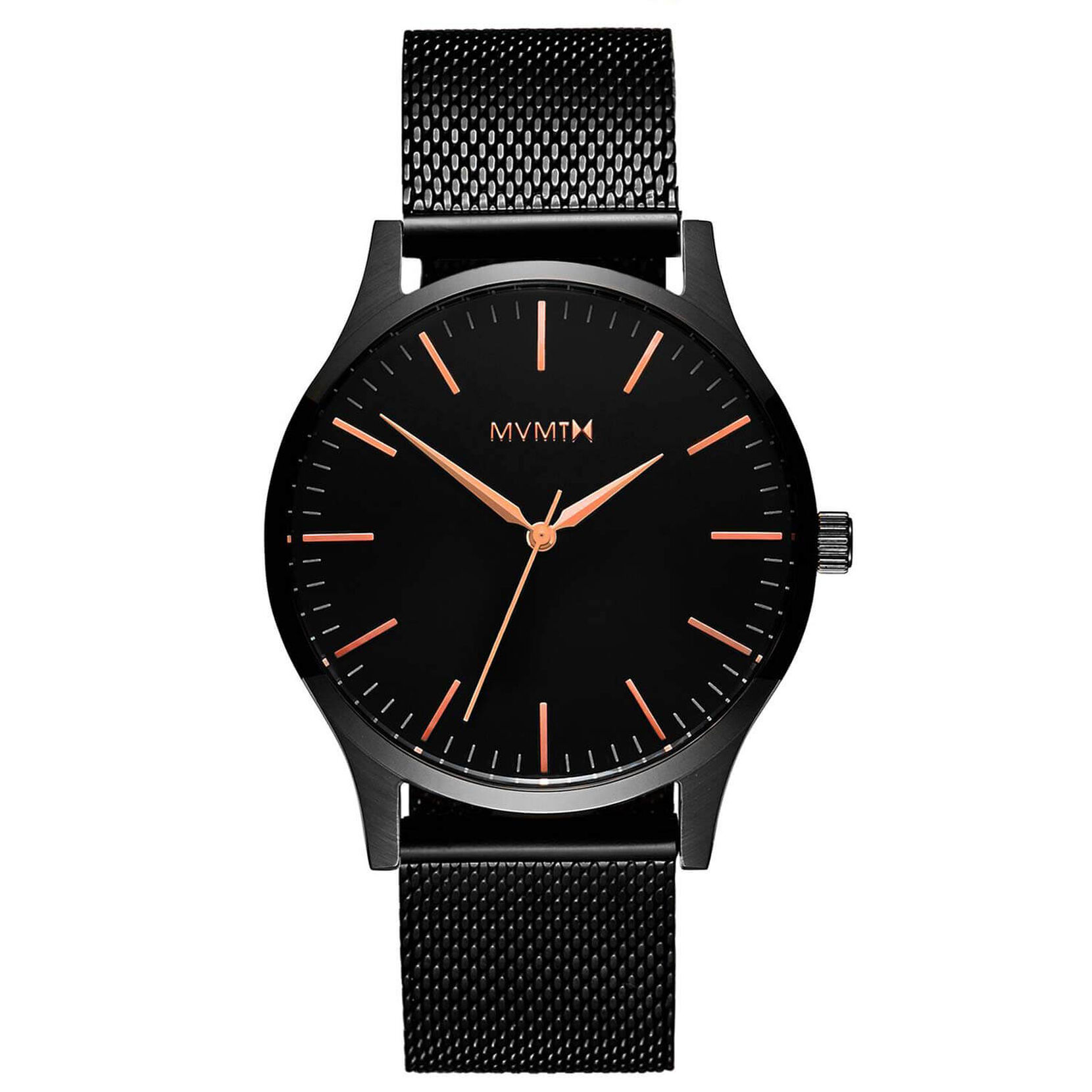 MVMT Men's 40 Series Black Plated Watch