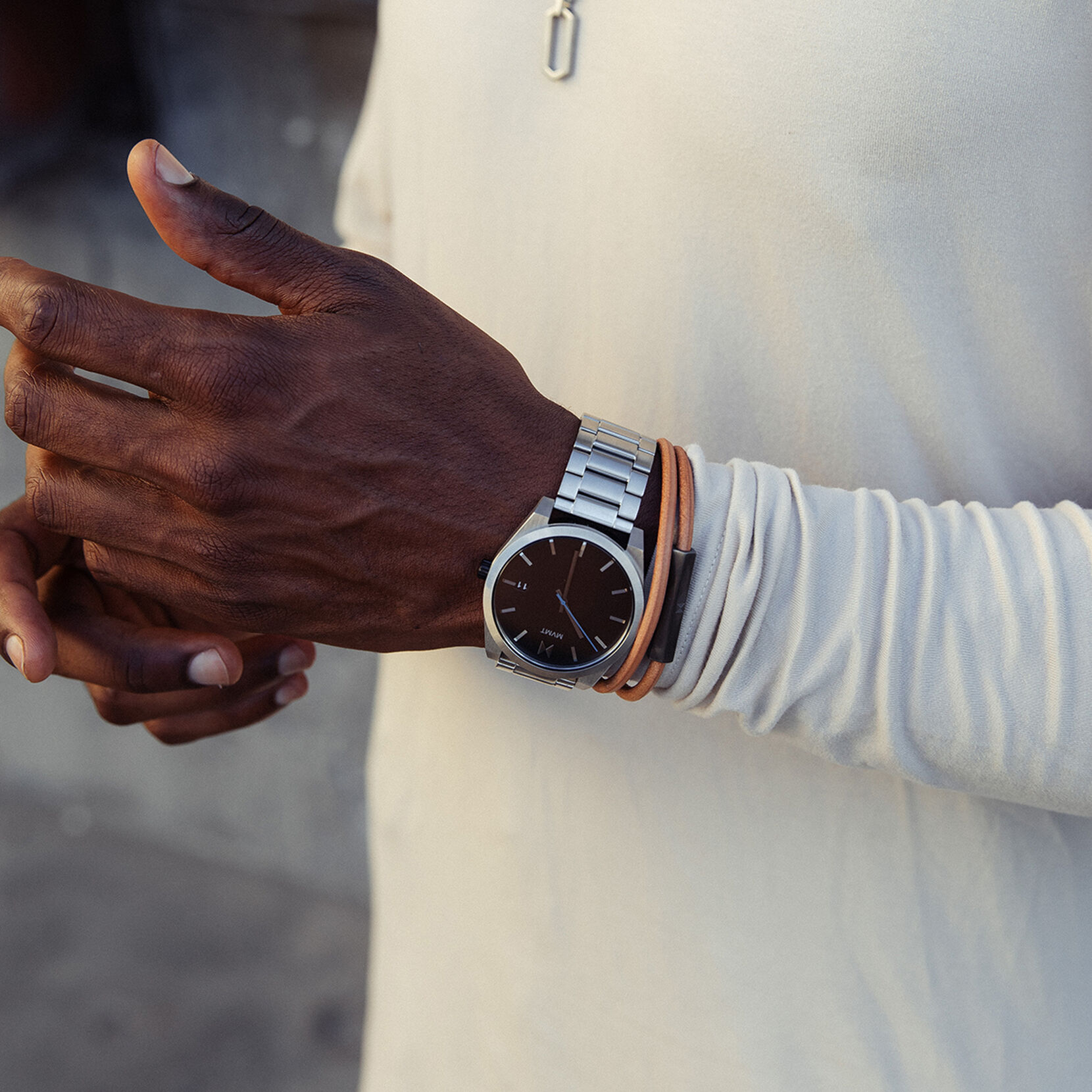 Double Leather Wrap