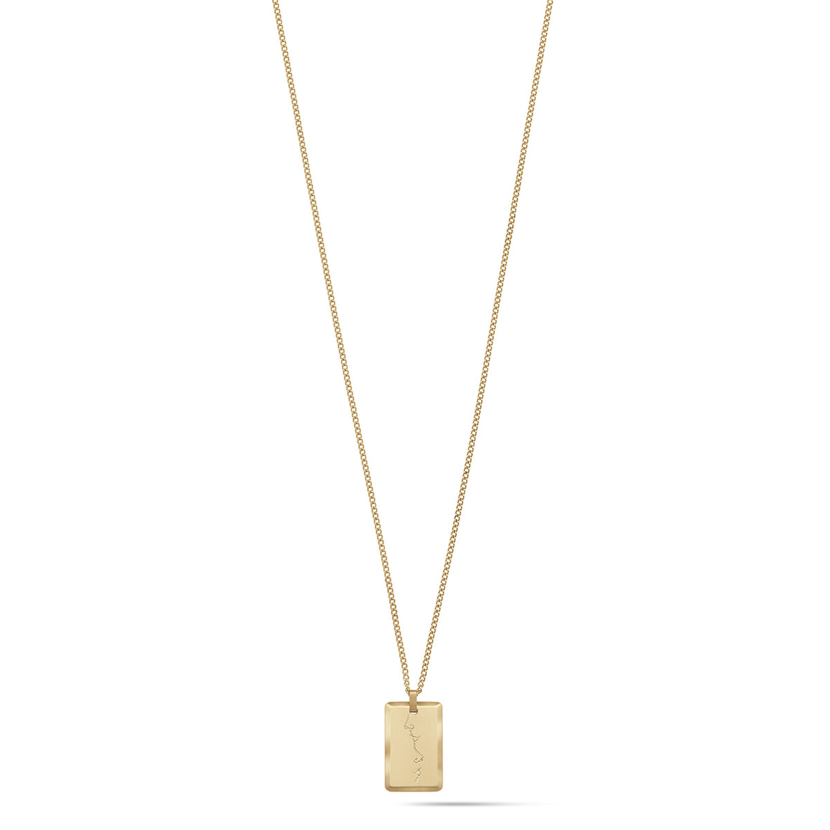 Kiss Pendant Necklace