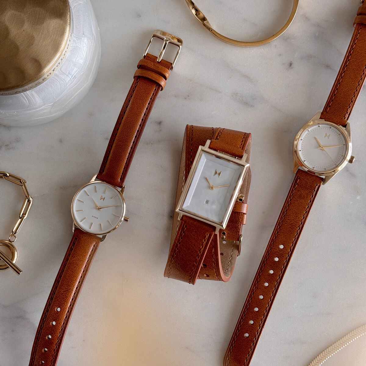 Avenue Women s Watch Italian Tan Color Story MVMT