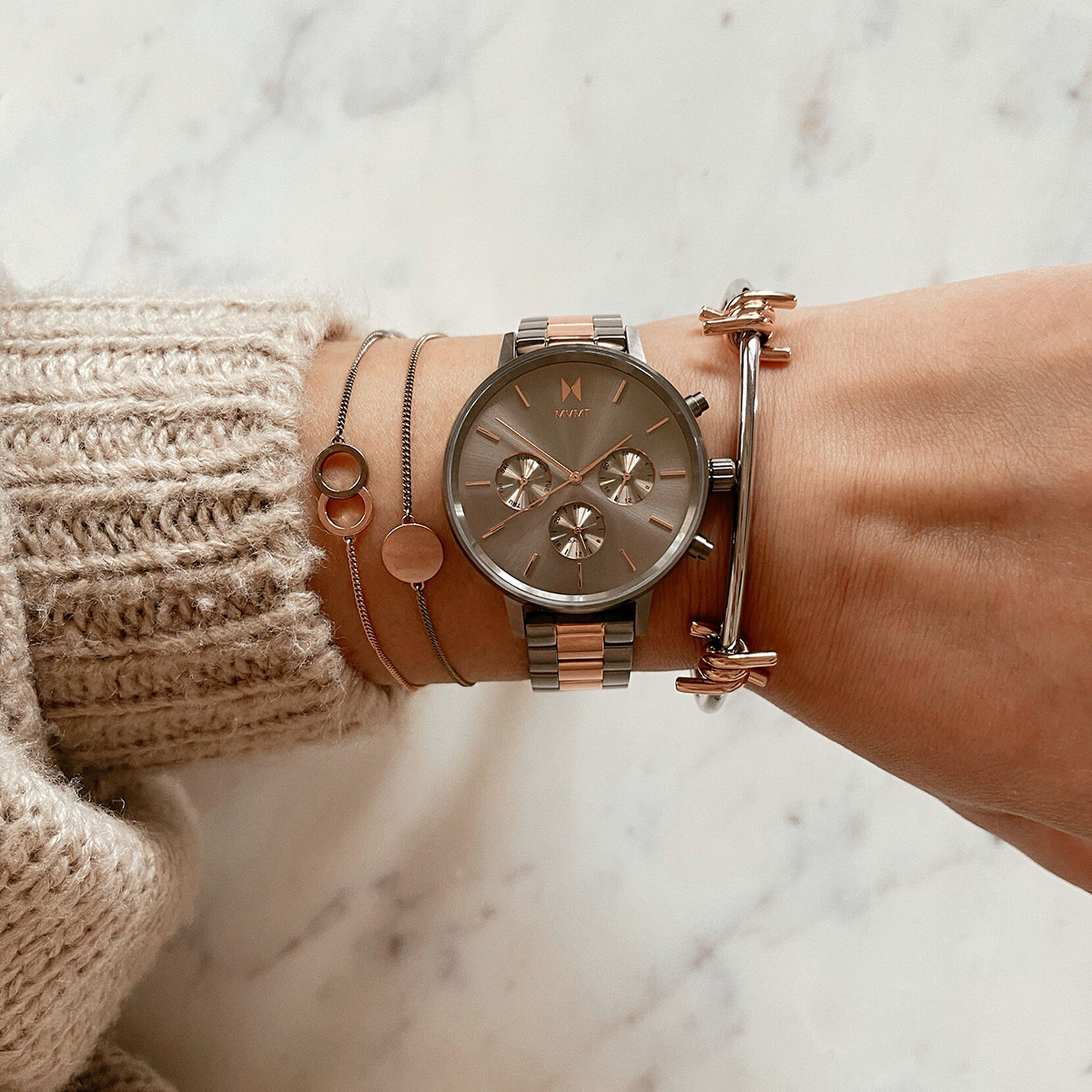 Disc Chain Bracelet