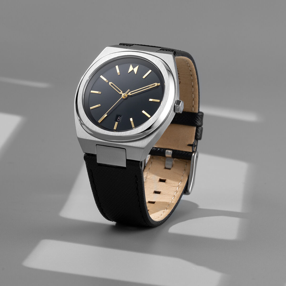 Odyssey II Men's Watch in Saffiano Black | MVMT