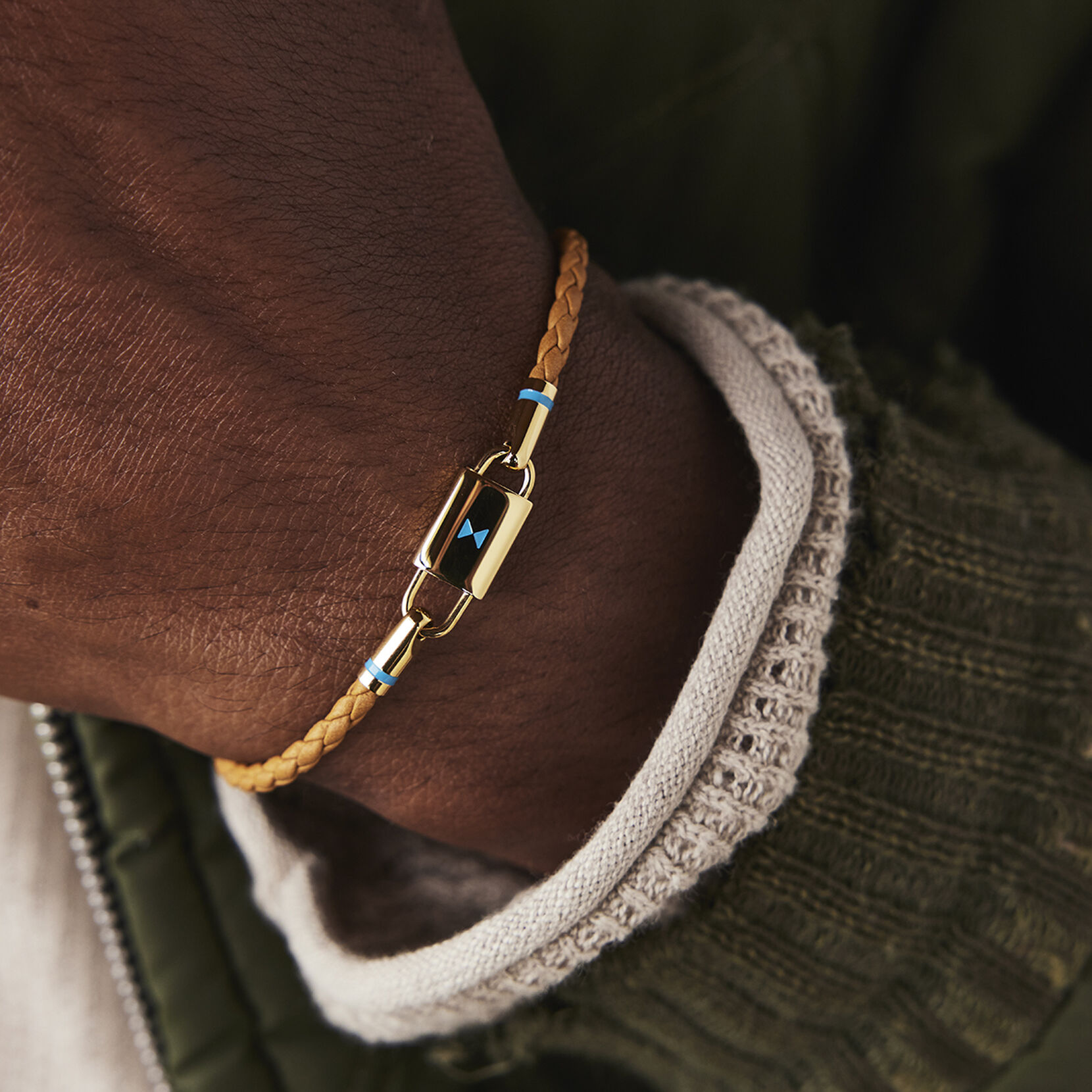 Braided Leather Bracelet