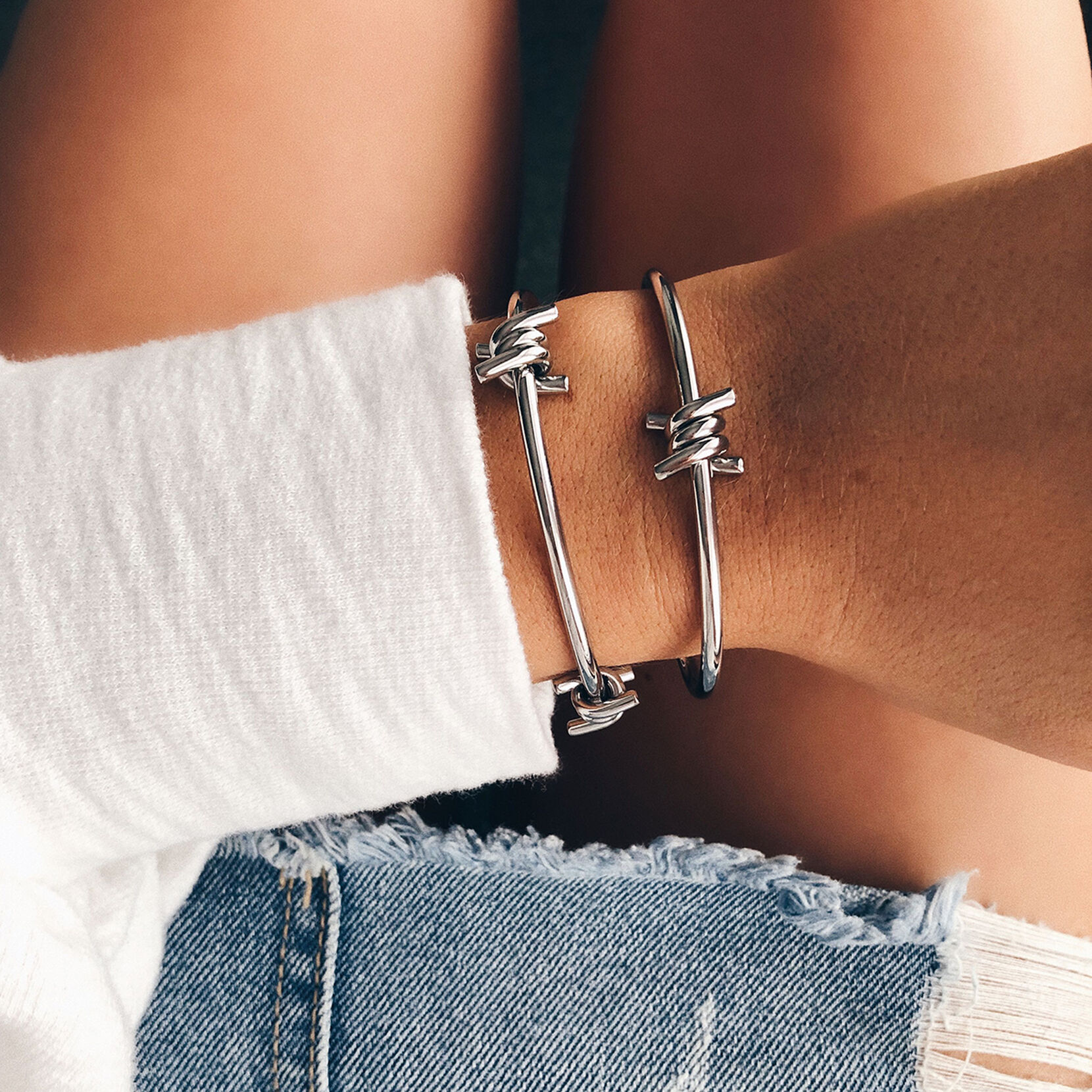 Double Barbed Cuff