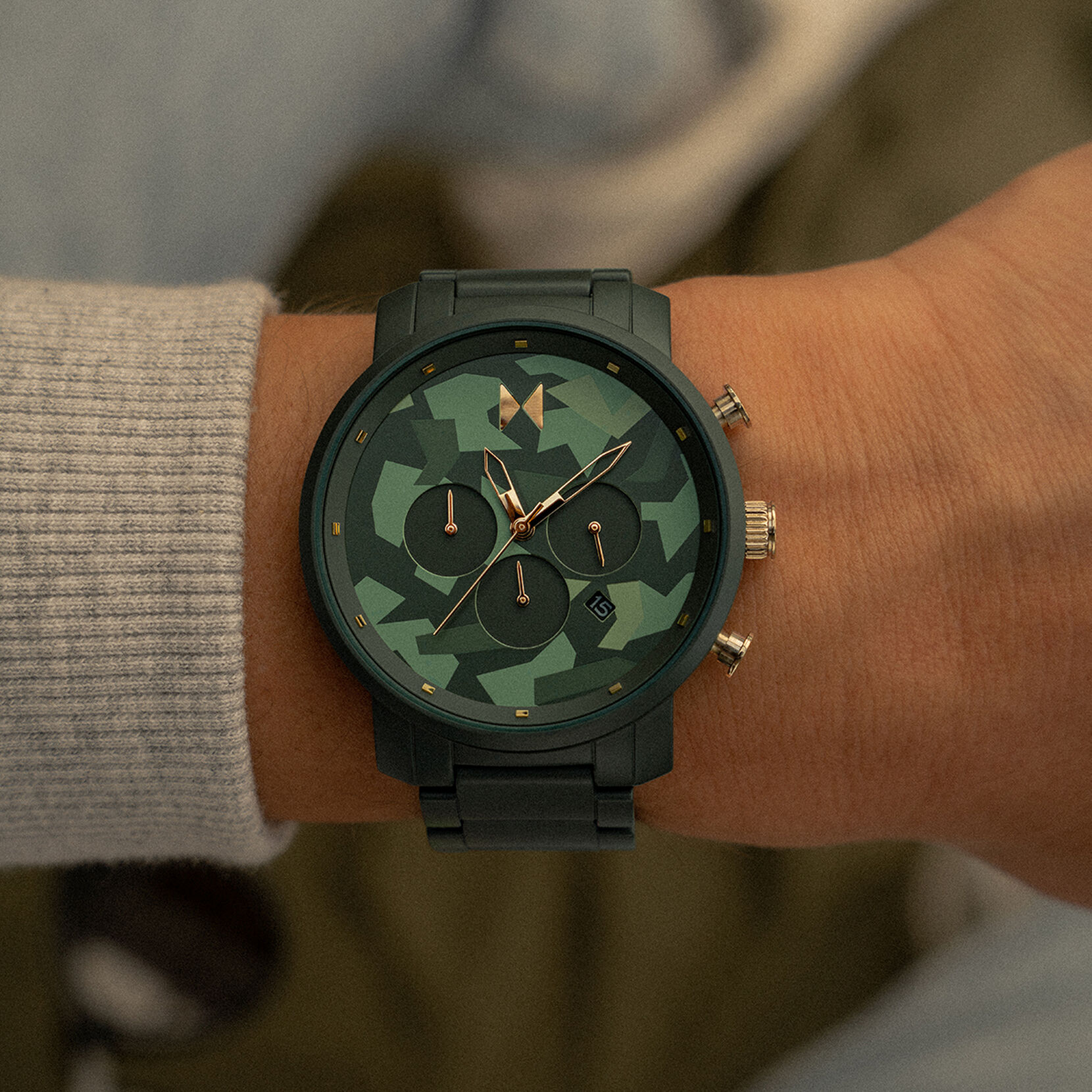 Matte Green Camo