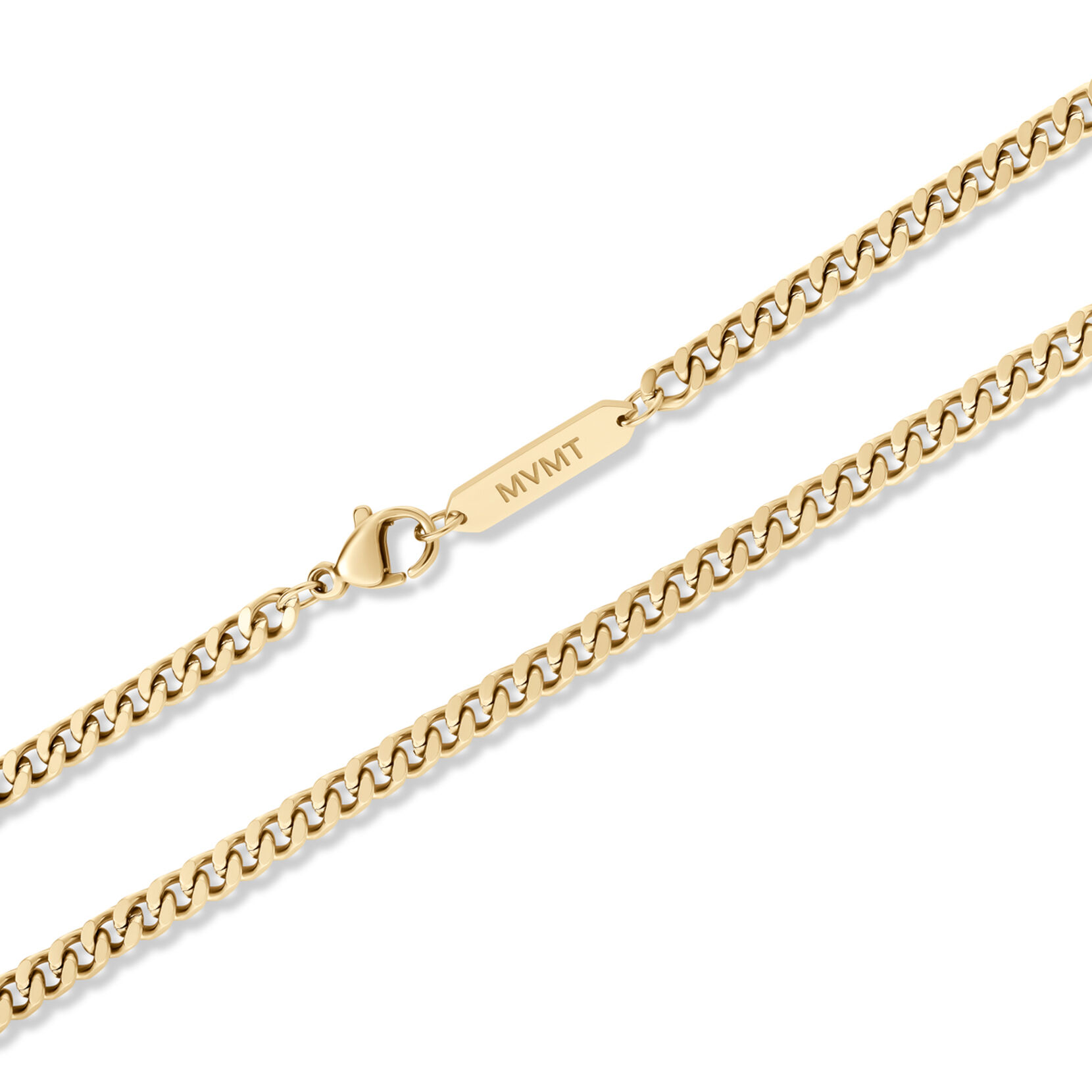Curb Chain Necklace - 3MM
