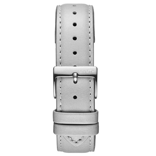 Duet - 20mm Grey Leather