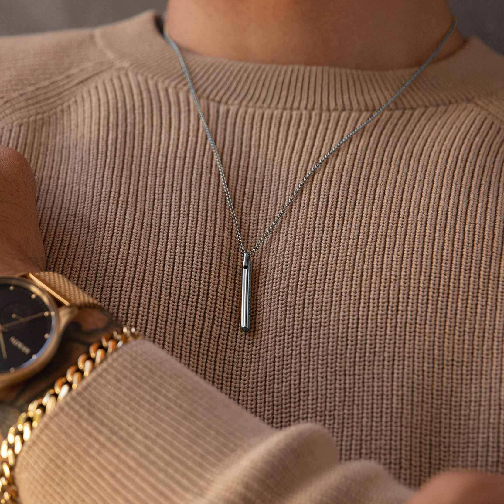 Monolith Pendant Necklace