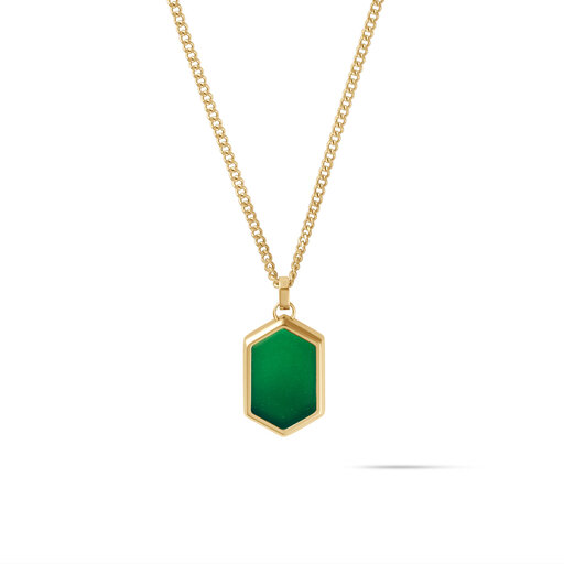 Hex Pendant Necklace