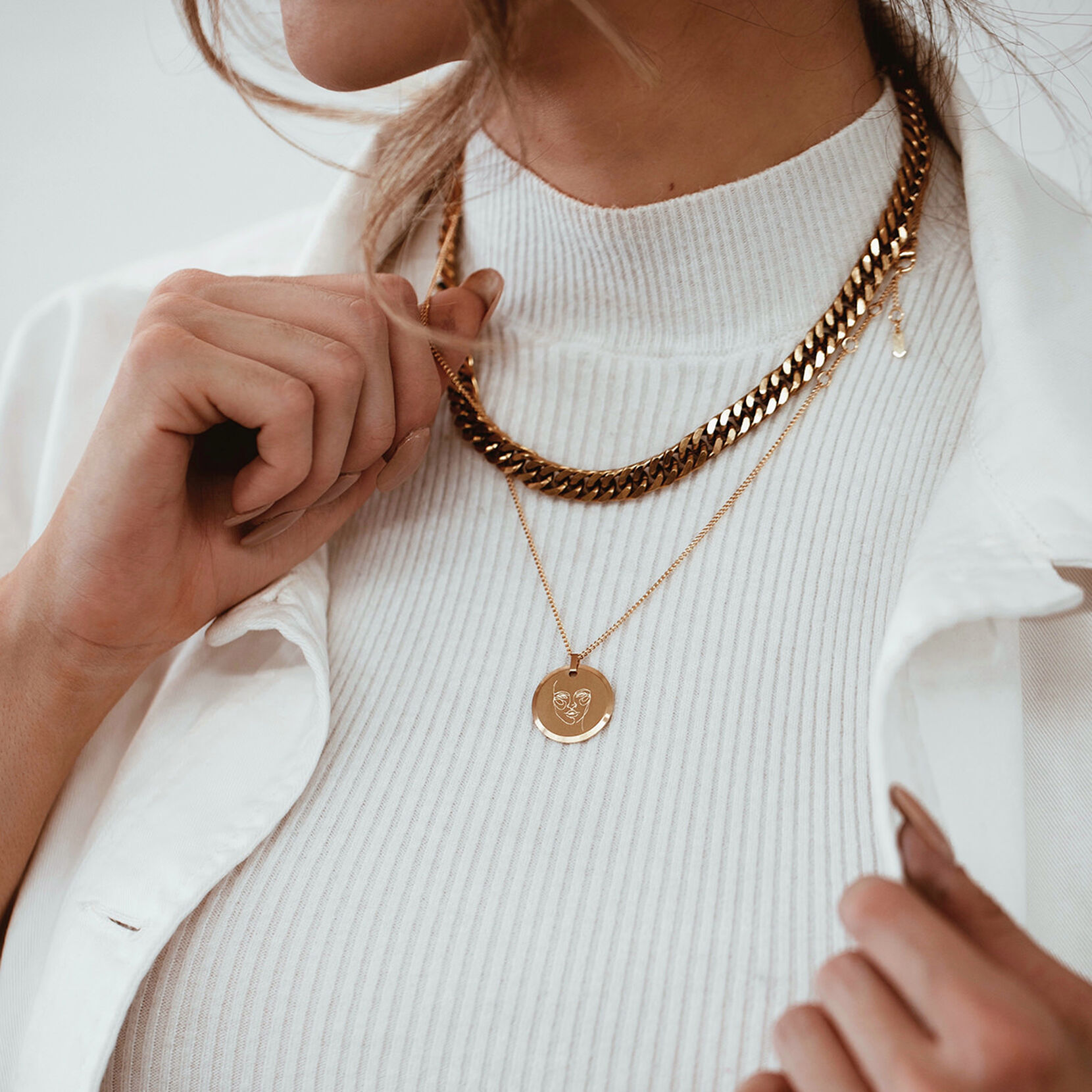 Warrior Pendant Necklace