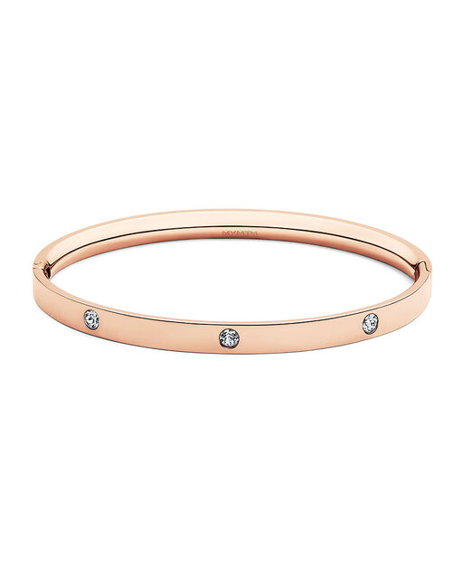 Crystal Ellipse Bangle