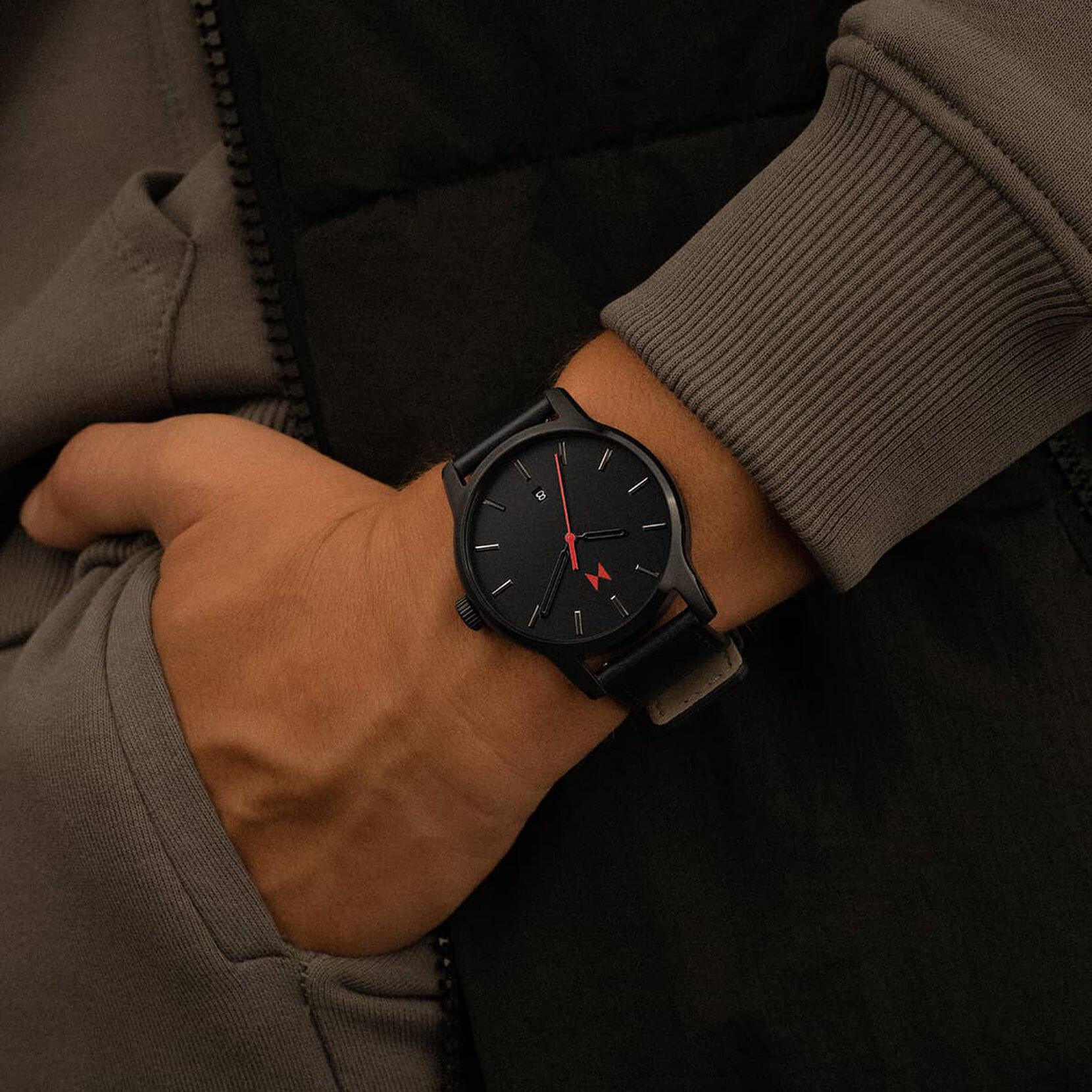 Jet Black Leather