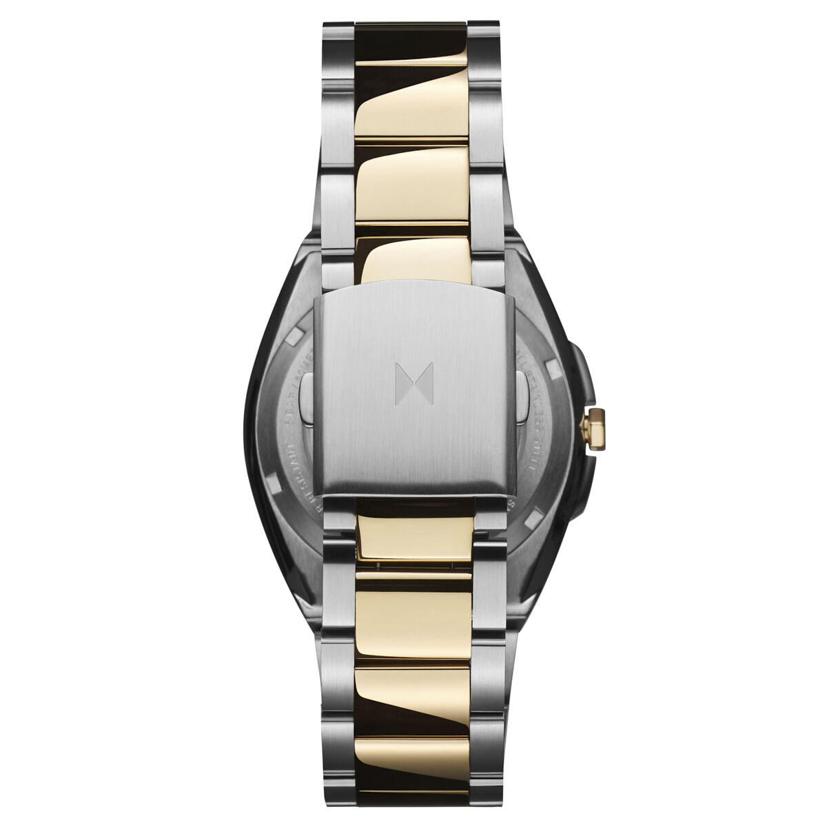 Odyssey II Automatic Watch in Two-Tone Noir — 70s Inspired Men's