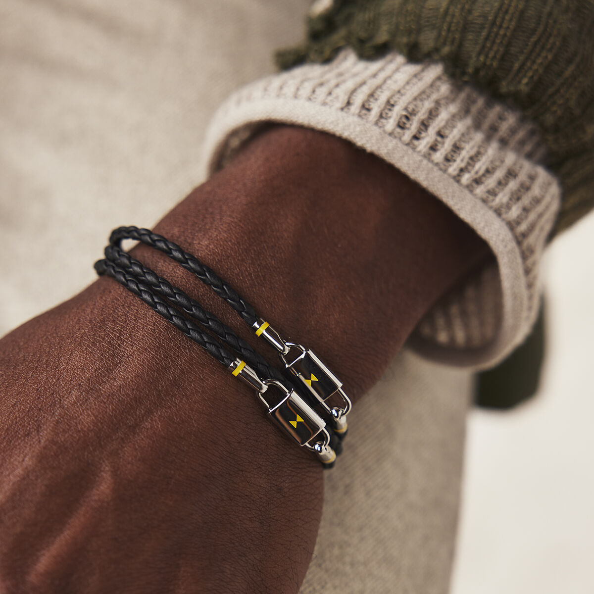 Braided Leather Bracelet Jewelry | MVMT