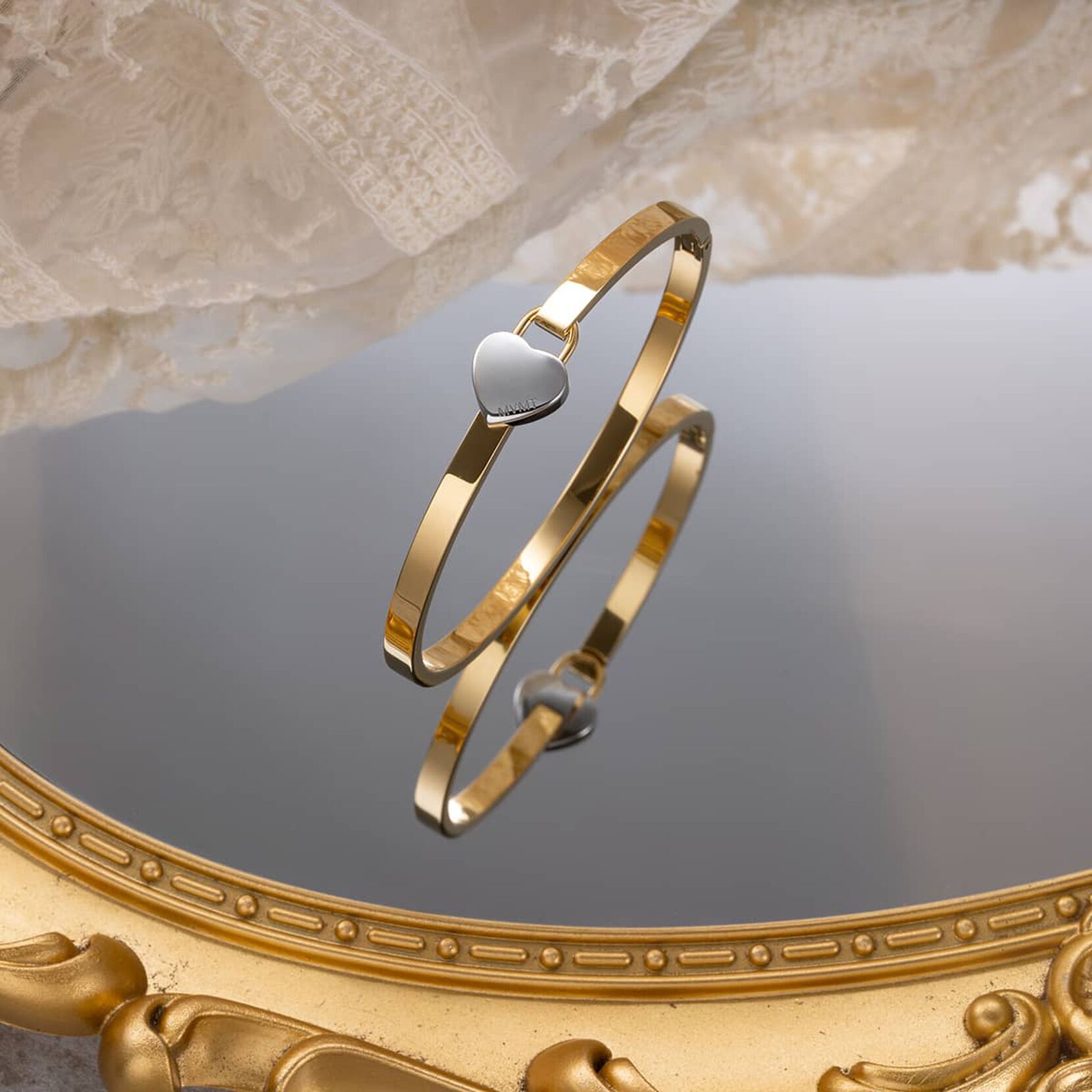 Heartlock Bangle