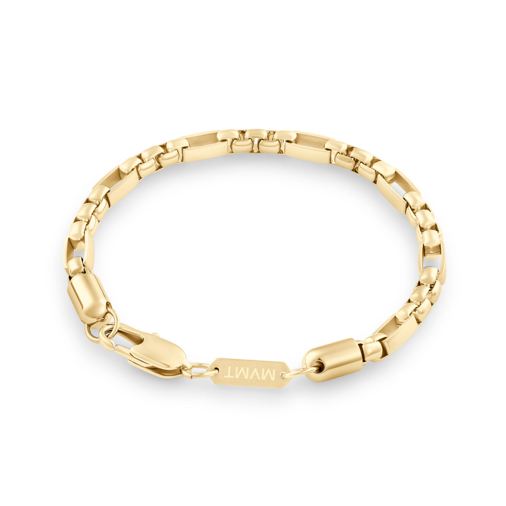 Figaro Box Chain Bracelet