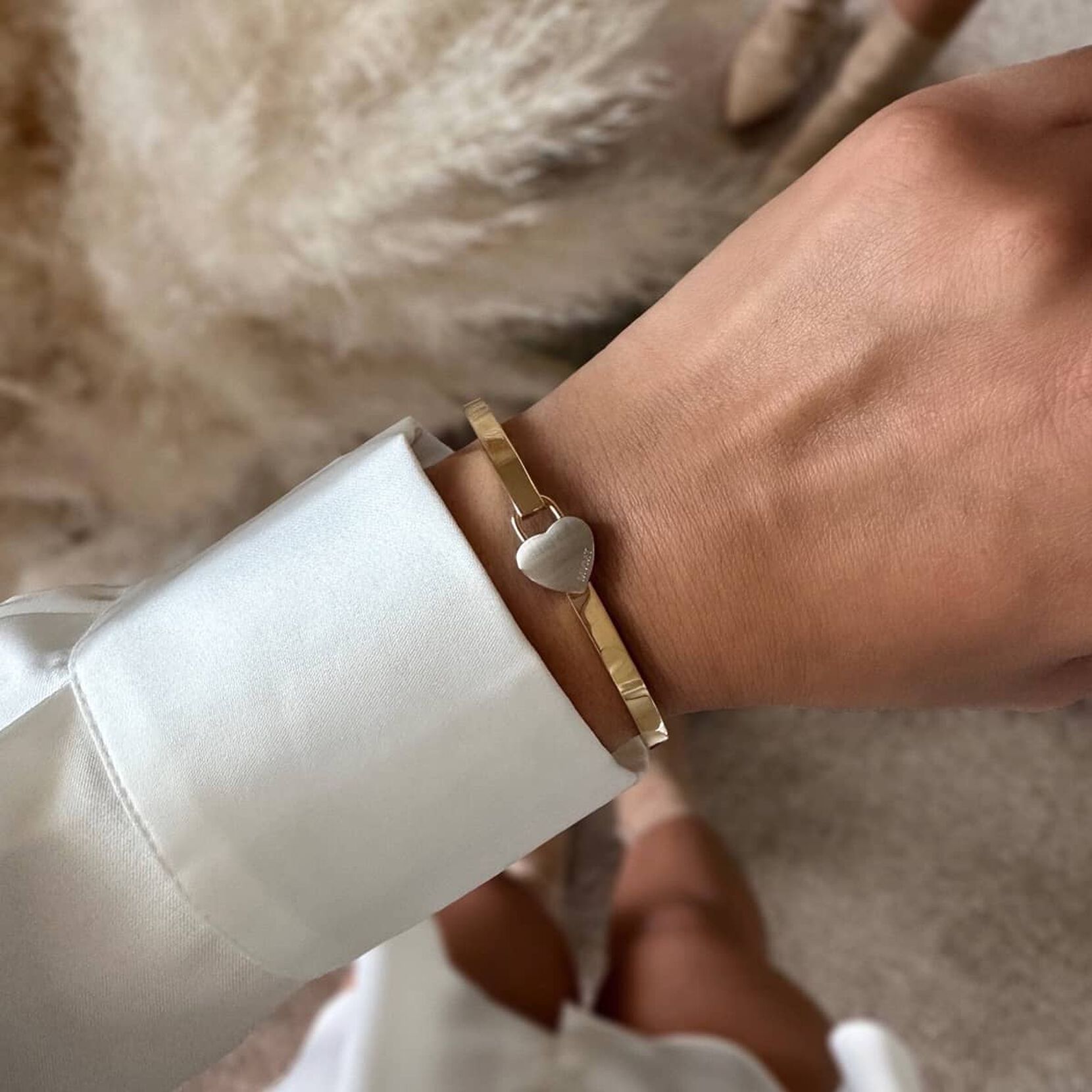 Heartlock Bangle