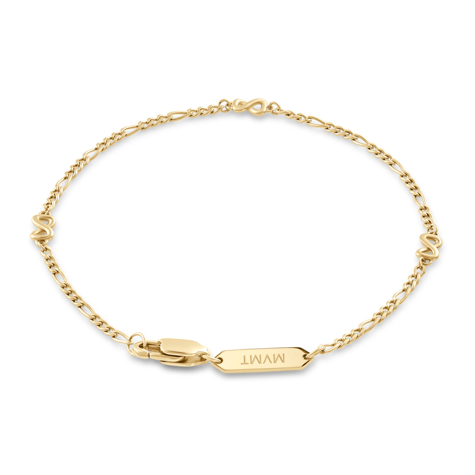 Figaro Chain Bracelet - 1.8MM