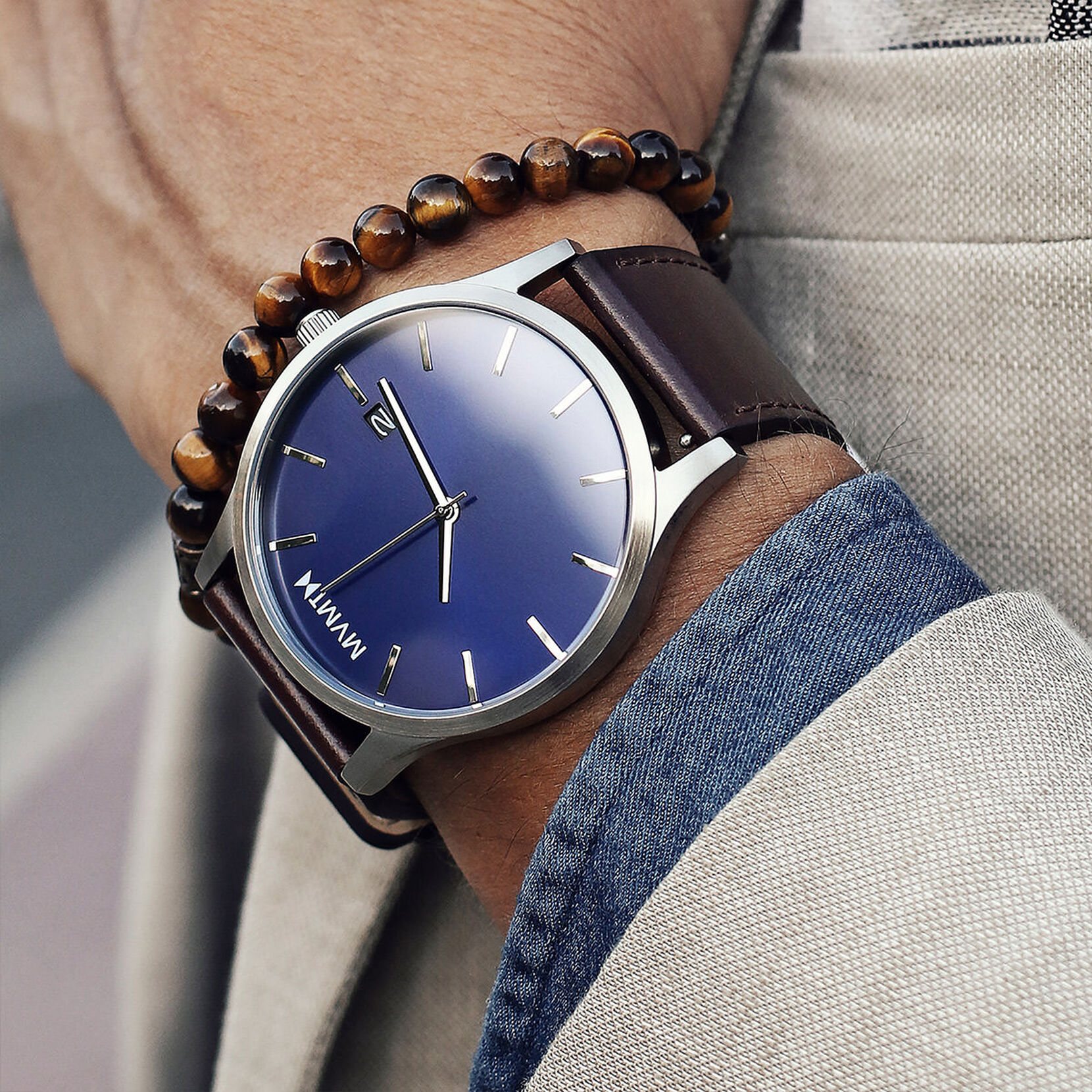 Classic Blue Brown