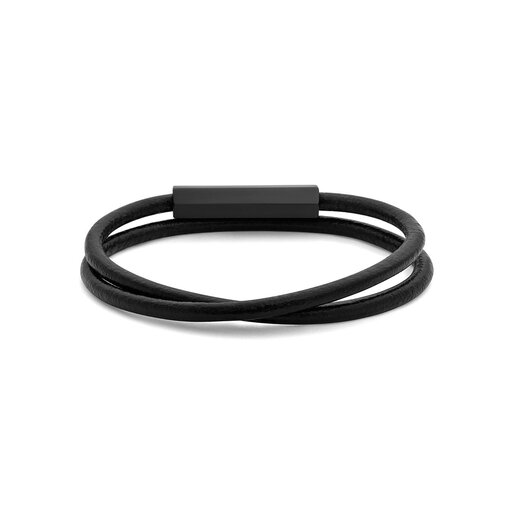 Double Leather Wrap