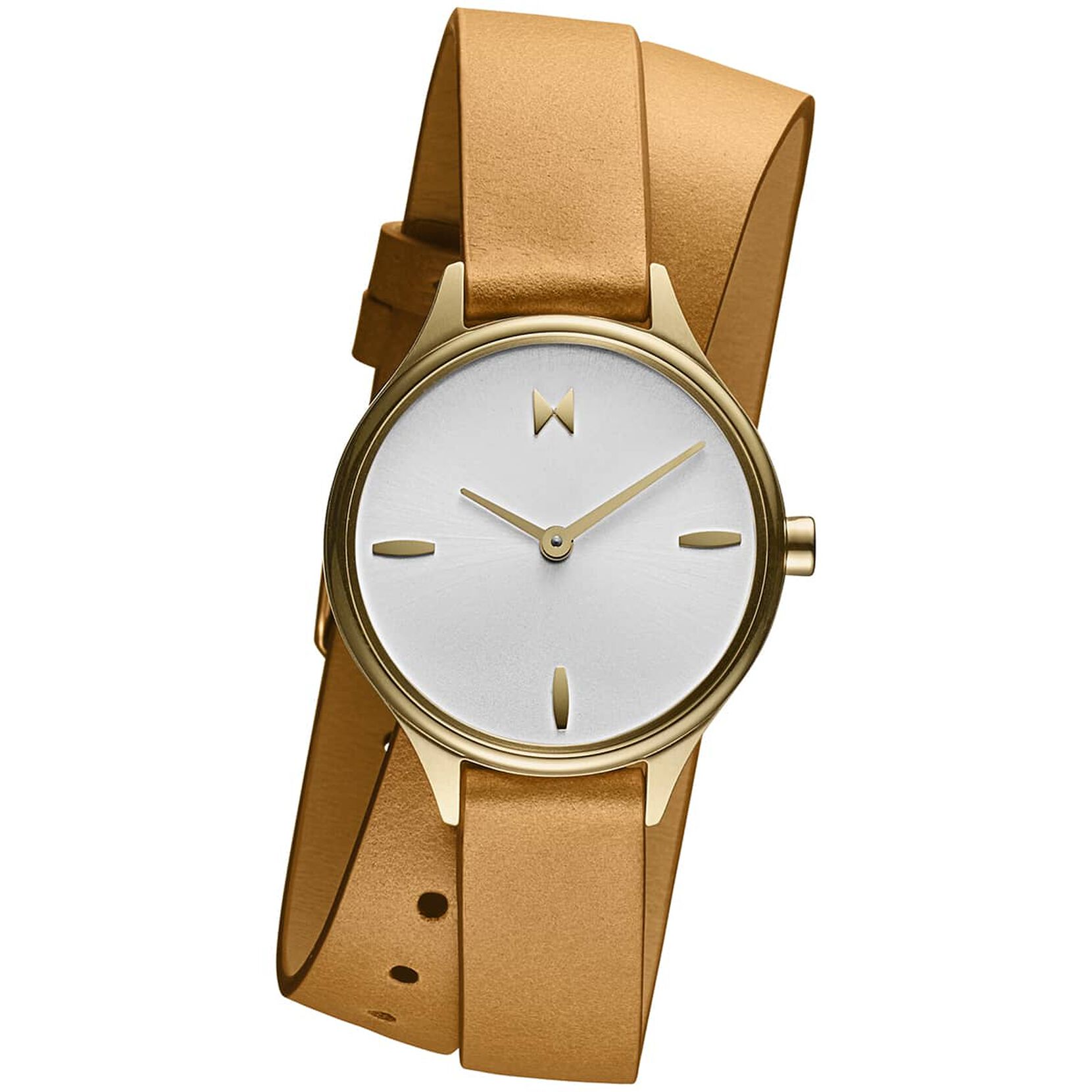 Women's Small Minimalist Wrist Watch With PU Leather Straps