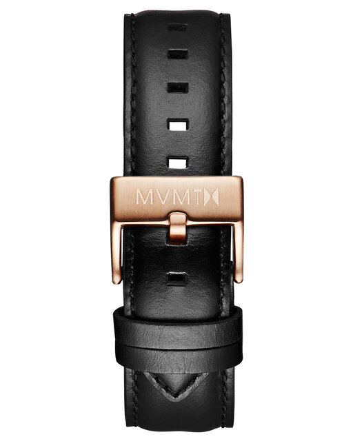40 Series - 20mm Black Leather