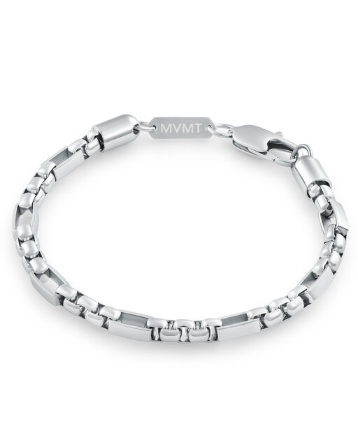 Figaro Box Chain Bracelet