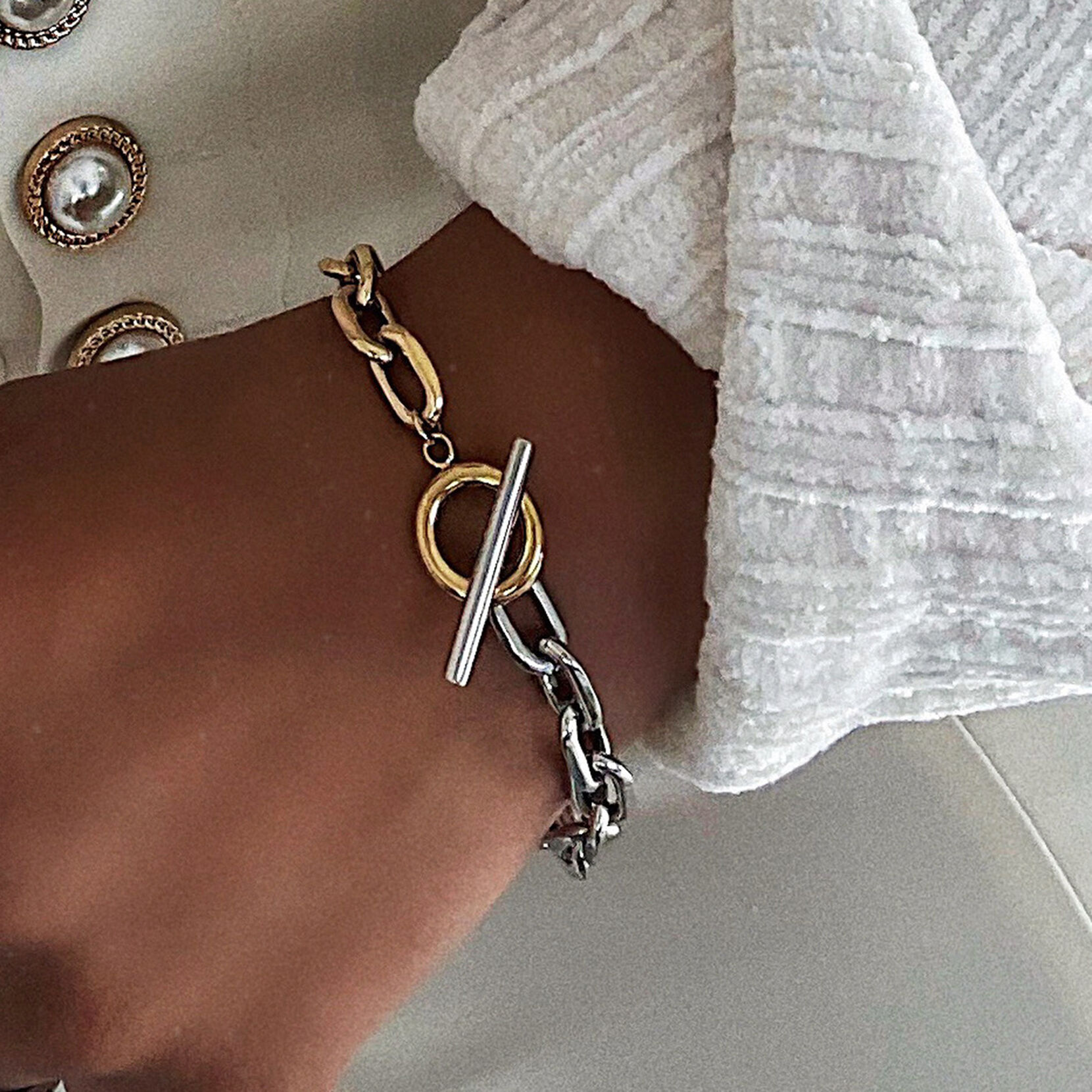 Chunky Cable Bracelet