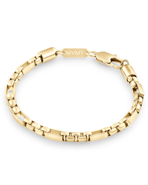 Figaro Box Chain Bracelet