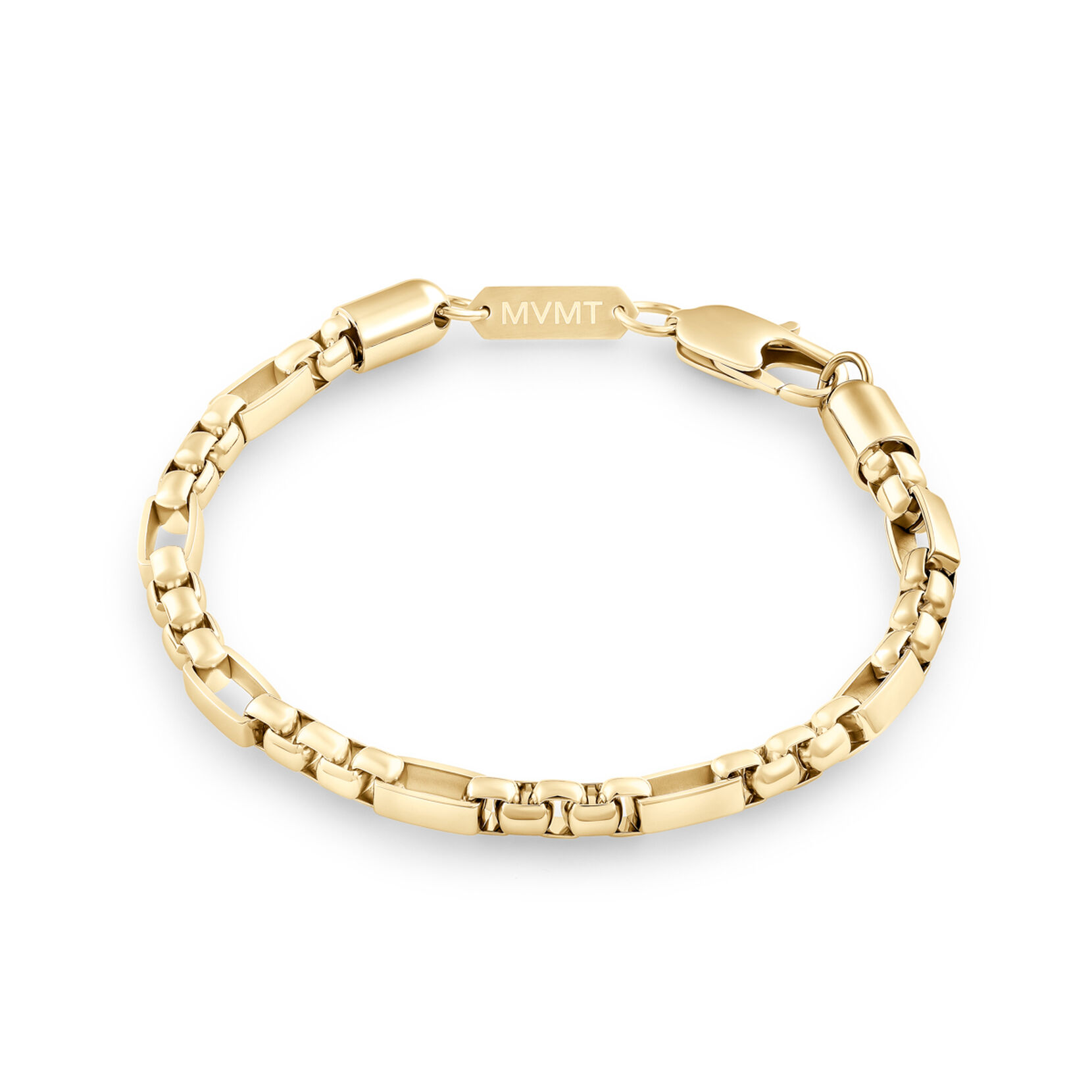 Figaro Box Chain Bracelet