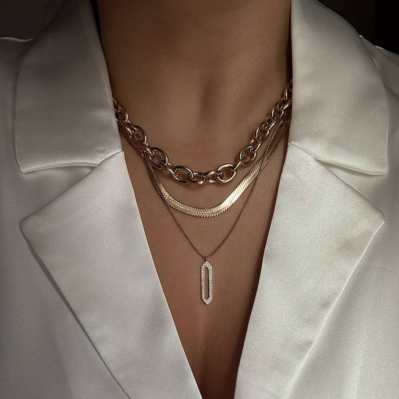 Herringbone Necklace