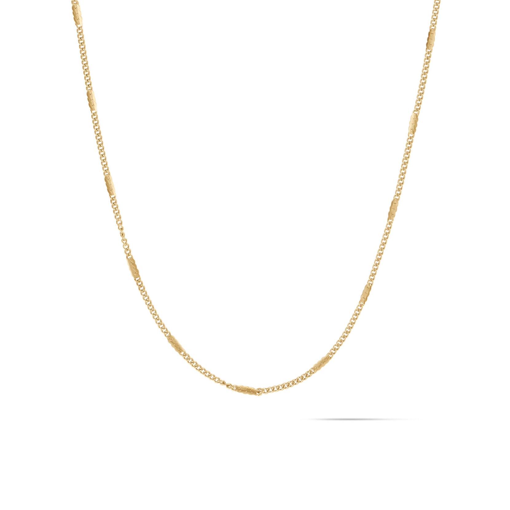 Stamped Chain Necklace