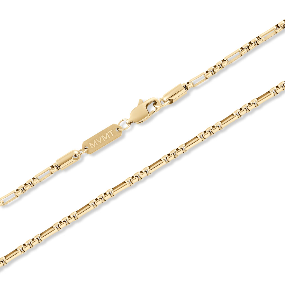 Figaro Box Chain Necklace - Mens Jewelry | MVMT