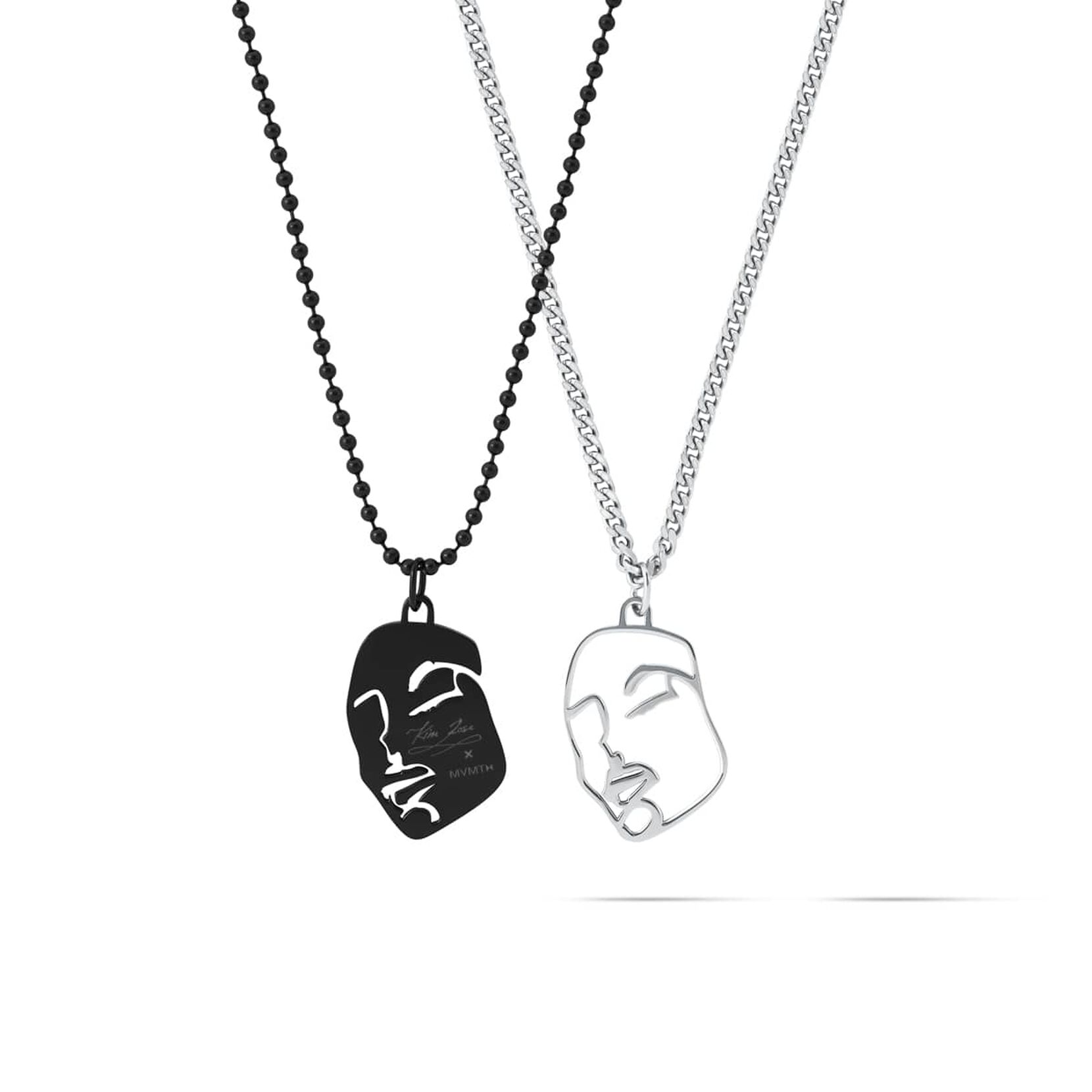 Yin & Yang Necklace Set