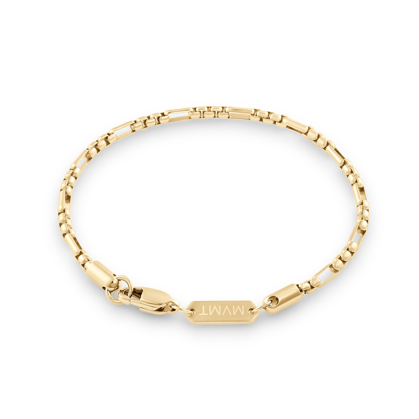 Figaro Box Chain Bracelet