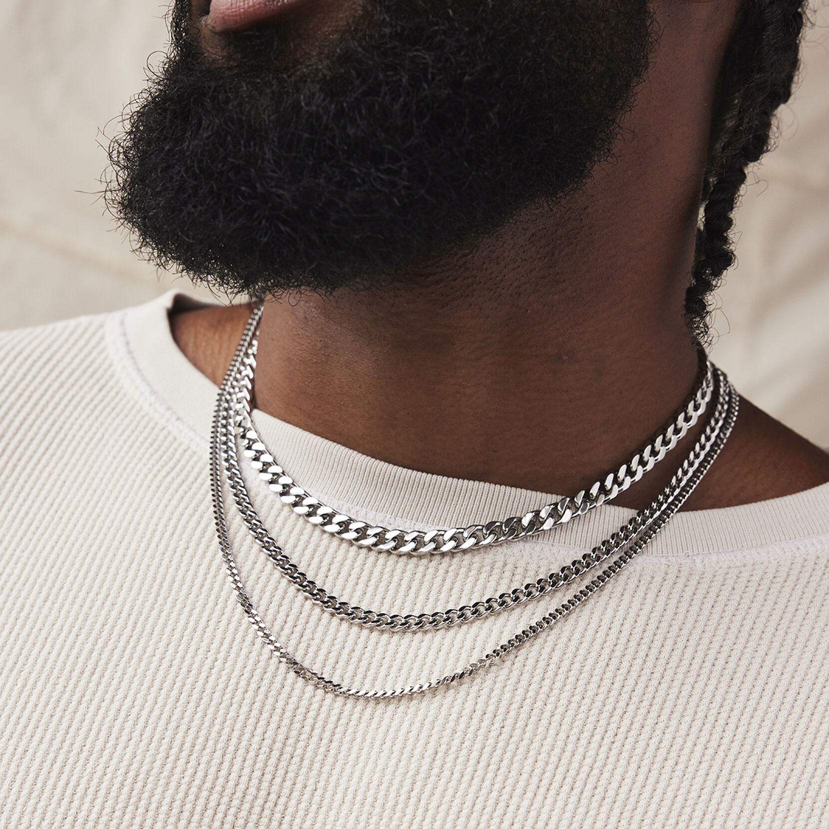 Curb Chain Necklace - 3MM