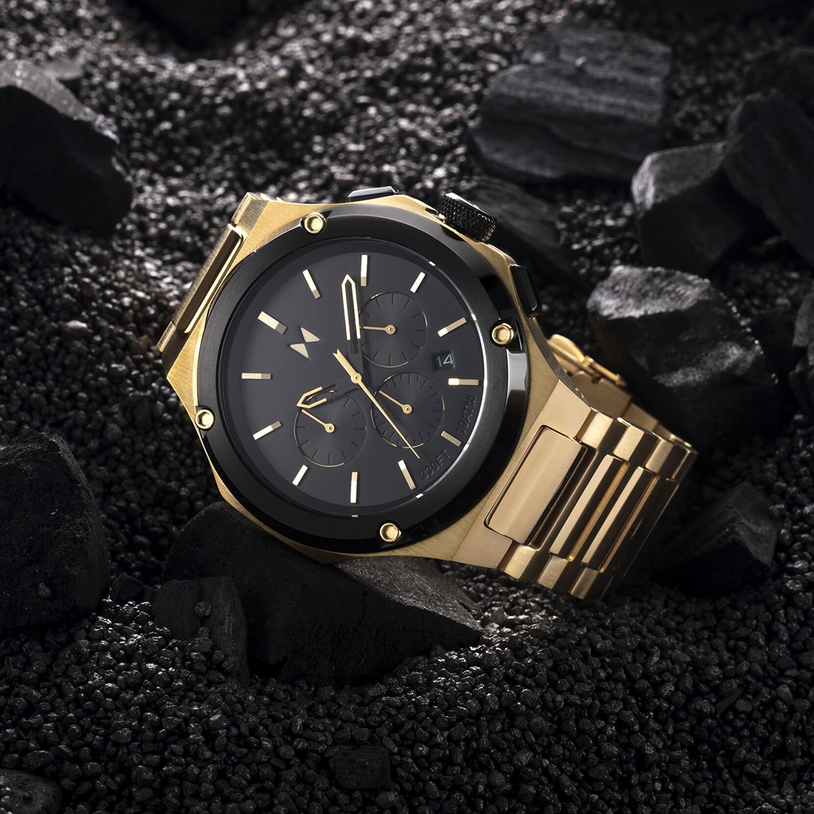Solar Gold — Raptor Men's Watch Collection | MVMT