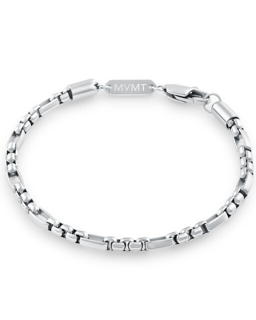 Figaro Box Chain Bracelet