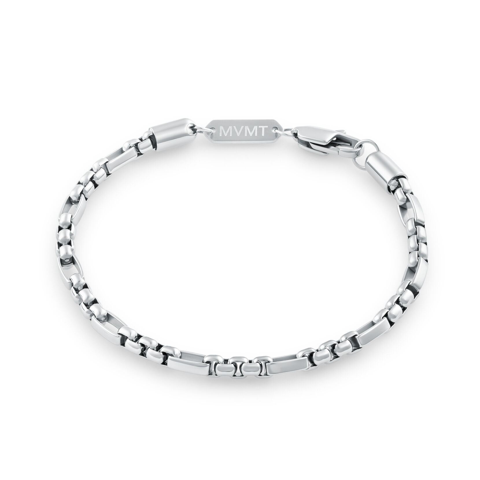 Figaro Box Chain Bracelet